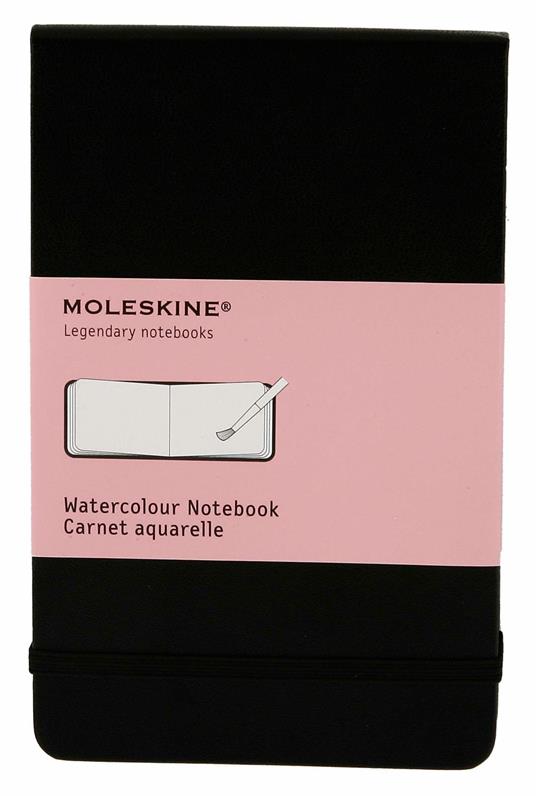 Album per acquerelli Art Watercolor Album Moleskine pocket copertina rigida nero. Black - 7