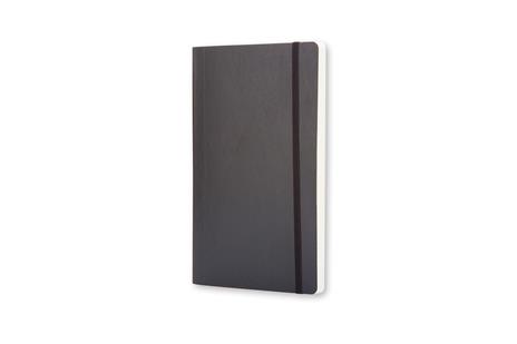 Taccuino Moleskine large a quadretti copertina morbida nero. Black - 3