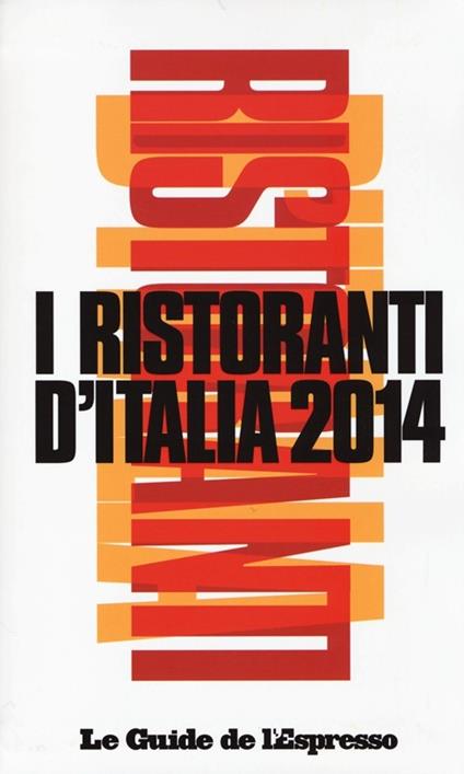 I ristoranti d'Italia 2014 - copertina