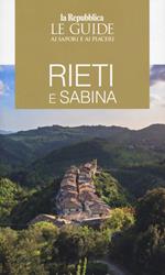 Rieti e Sabina. Le guide ai sapori e ai piaceri