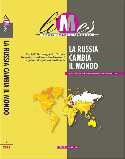 Limes. Rivista italiana di geopolitica (2022) vol.12 - 9788836151592 in  Geopolitica