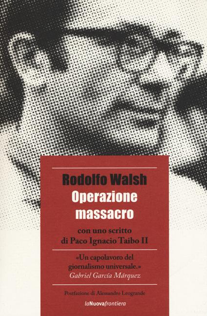 Operazione massacro - Rodolfo Walsh - copertina