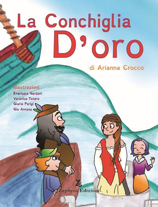 La conchiglia d'oro - Arianna Crocco - copertina