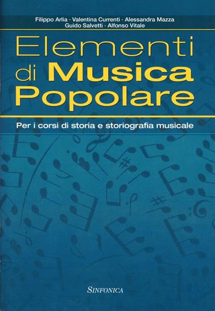 Elementi di musica popolare - Filippo Arlia - copertina