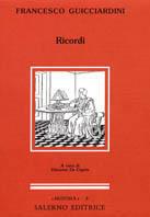 Ricordi - Francesco Guicciardini - copertina