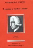 Sentenze e motti di spirito - Ferdinando Galiani - copertina