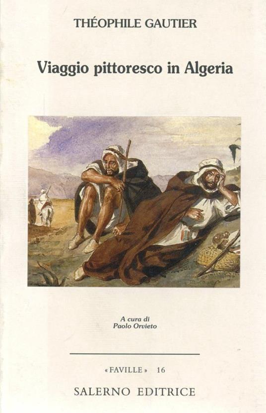 Viaggio pittoresco in Algeria - Théophile Gautier - copertina