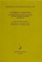 Storie e canzoni. Le stampe popolari della raccolta di Luigi Giuseppe De Simone. Censimento