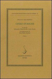 Istorie fiorentine-Vita di Castruccio Castracani da Lucca - Niccolò Machiavelli - copertina