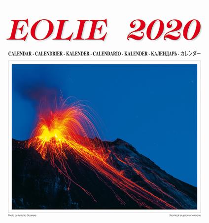 Eolie. Calendario 2020 - copertina