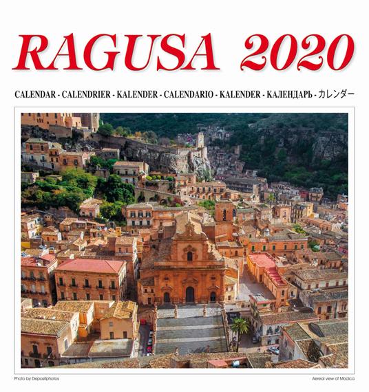 Ragusa 2020. Calendario - copertina