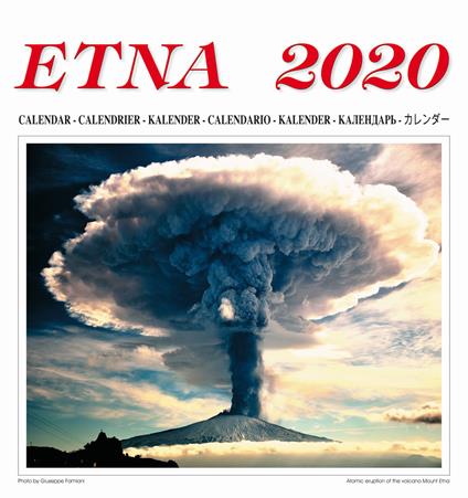 Etna 2020. Calendario - copertina