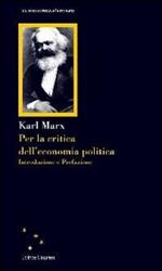 Per la critica dell'economia politica