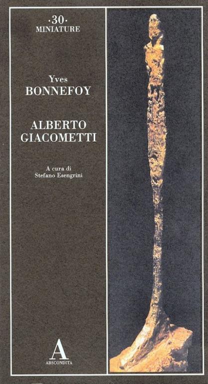 Alberto Giacometti - Yves Bonnefoy - 4