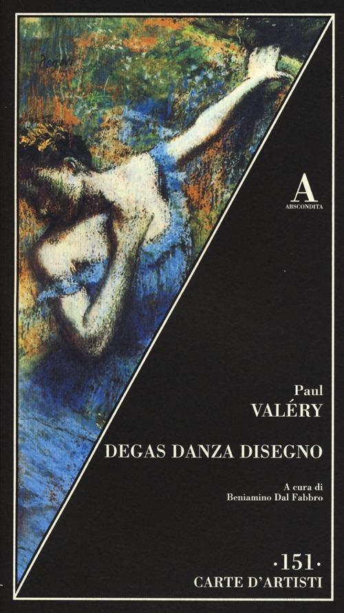 Degas danza disegno - Paul Valéry - copertina