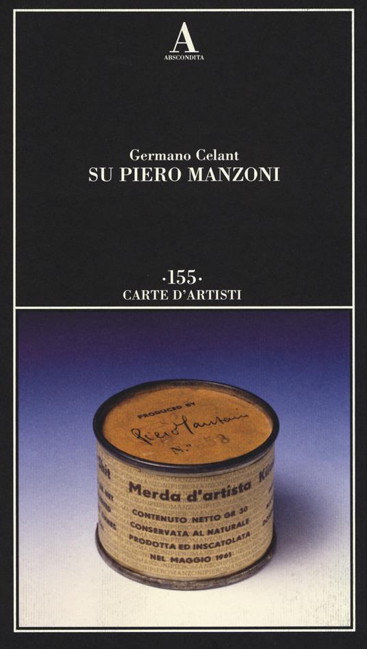 Su Piero Manzoni - Germano Celant - copertina