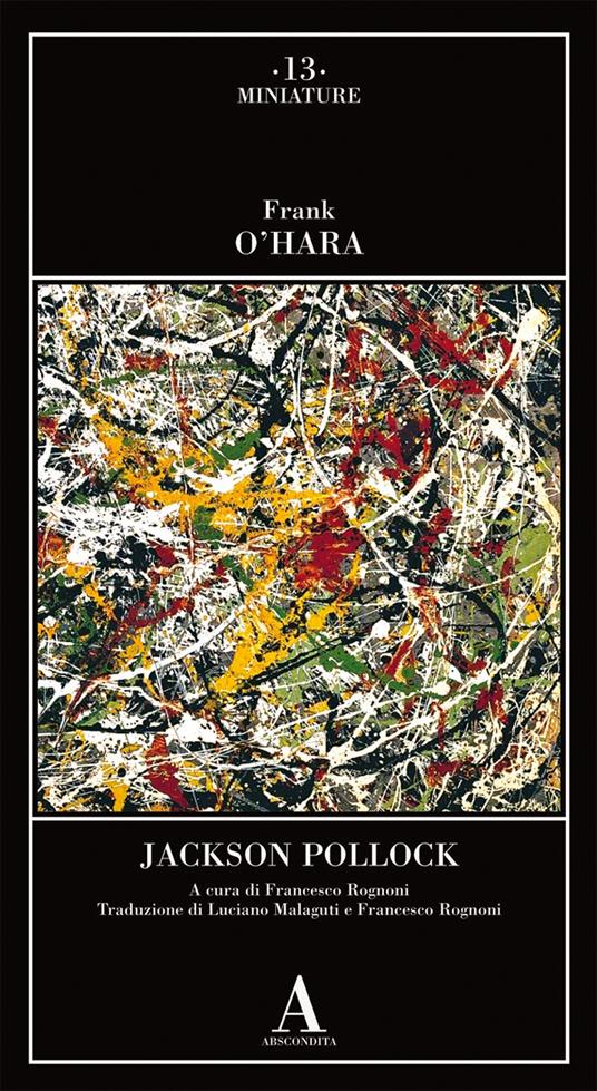 Jackson Pollock - Frank O'Hara - copertina