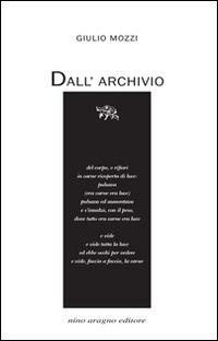 Dall'archivio - Giulio Mozzi - copertina