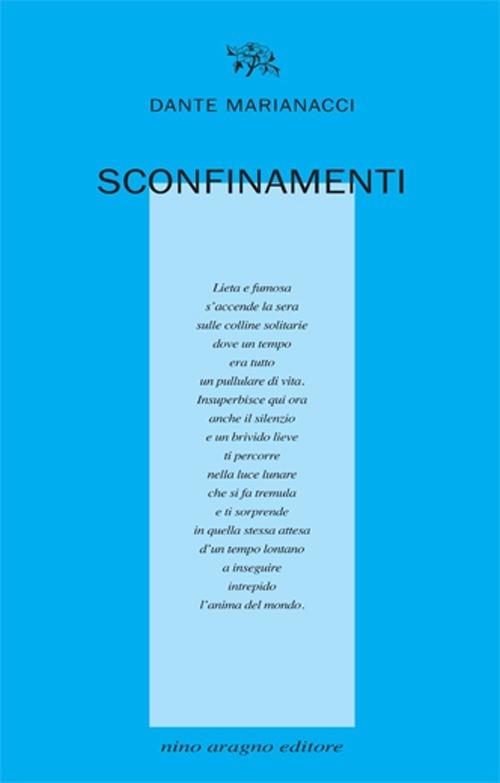 Sconfinamenti - Dante Marianacci - copertina