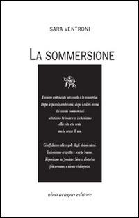 La sommersione - Sara Ventroni - copertina