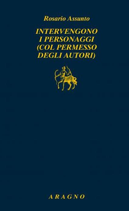 Intervengono i personaggi (col permesso degli autori) - copertina