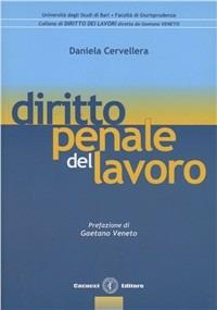 Diritto penale del lavoro - Daniela Cervellera - copertina