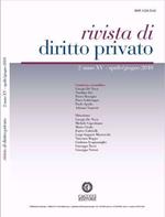 Rivista di diritto privato (2010). Vol. 2