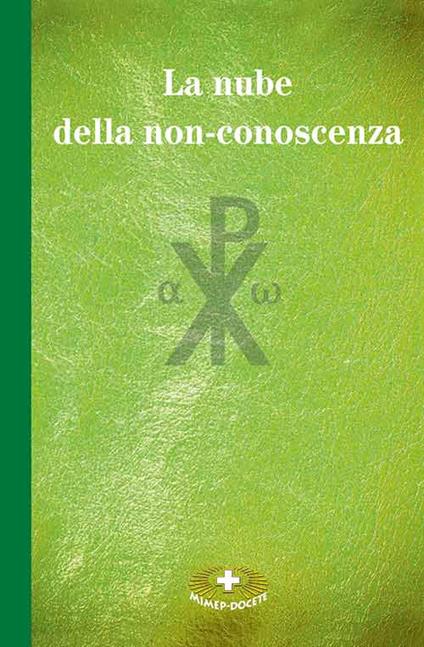 La nube della non-conoscenza - Anonimo del XIV secolo - copertina