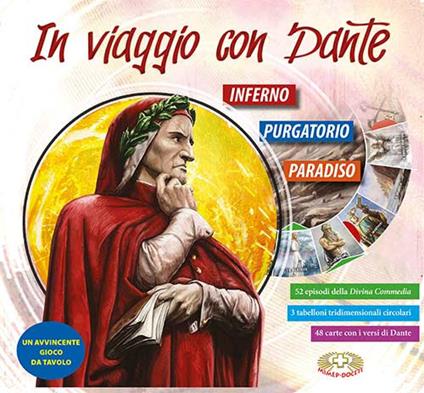 In viaggio con Dante. Con Gioco - copertina