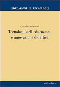 Tecnologie dell'educazione e innovazione didattica - copertina