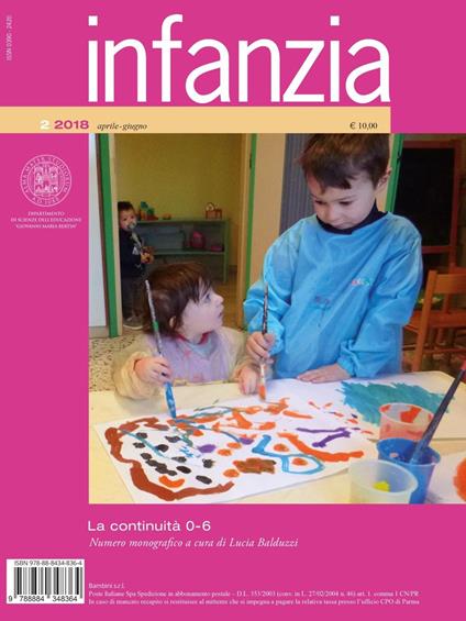 Infanzia (2018). Vol. 2: Aprile-giugno - copertina