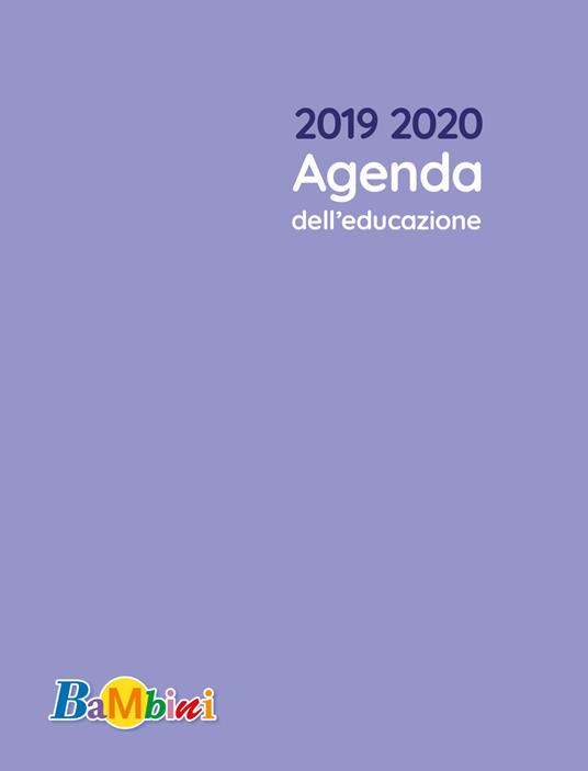 Agenda dell'educazione 2019-2020 - copertina