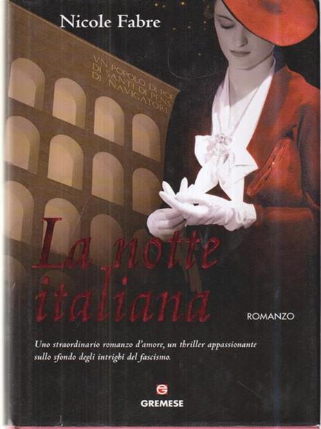 La notte italiana - Nicole Fabre - copertina