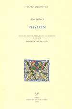 Anonimo, Phylon. Testo latino a fonte