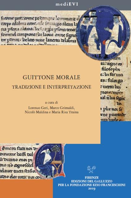 Guittone morale. Tradizione e interpretazione - copertina