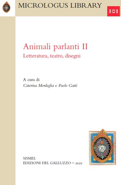 Animali parlanti. II. Letteratura, teatro, disegni - copertina