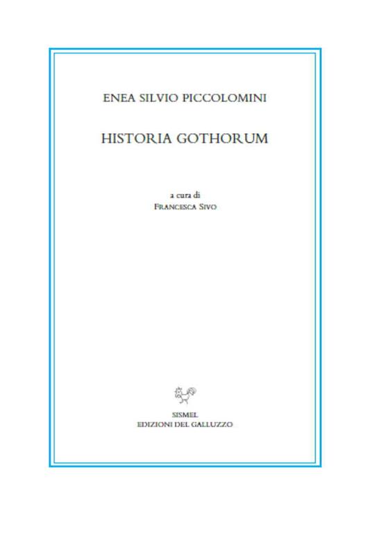 Historia Gothorum - Enea S. Piccolomini - copertina