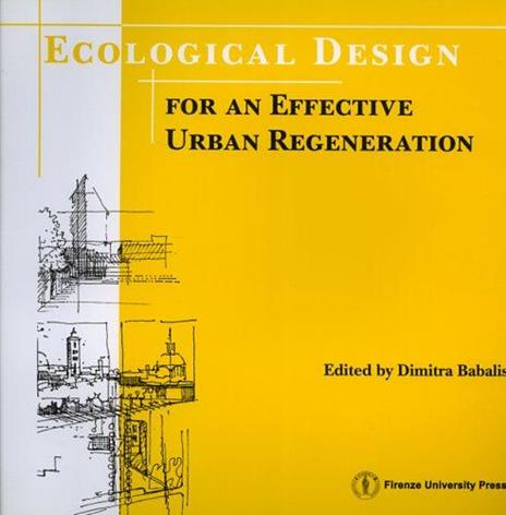 Ecological design for an effective urban regeneration - copertina