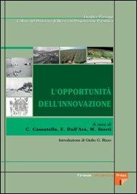 L' opportunità dell'innovazione. Ediz. illustrata - copertina