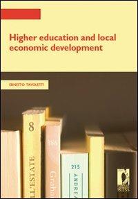 Higher education and local economic development - Ernesto Tavoletti - copertina