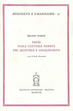 Saggi sulla cultura veneta del Quattro e Cinquecento