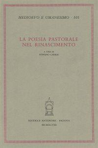 La poesia pastorale nel Rinascimento - copertina