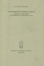 Dolcemente dissimulando. Cartelle laurenziane e «Decameron» censurato (1573)