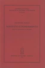 Soggetto e fondamento. Studi su Aristotele e Cartesio