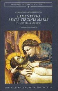 Lamentatio beate virginis Marie (Pianto della Vergine) - Enselmino da Montebelluna - copertina