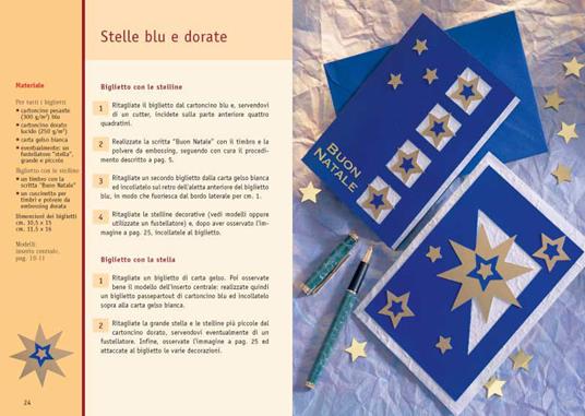 Creare biglietti natalizi - Gudrun Hettinger - Libro - Edizioni del Borgo -  Creare con i cartamodelli