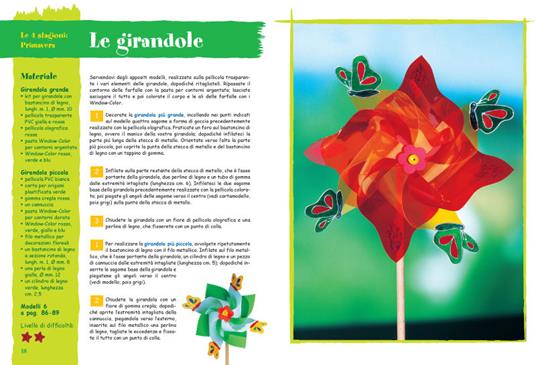 Bricolage per bambini e per tutta la famiglia. Ediz. illustrata - Libro -  Edizioni del Borgo - Piccole mani