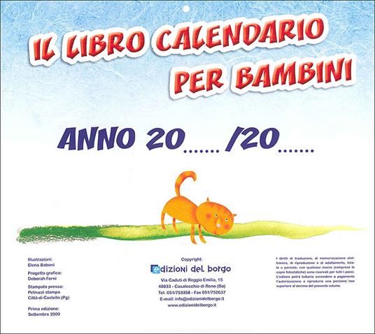 Il libro calendario per bambini (2010). Ediz. illustrata - 2