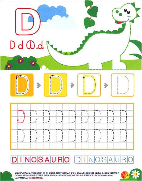 Gioco e imparo le lettere. 5-6 anni. Ediz. illustrata - Roberta Fanti - 2