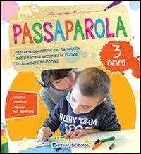 Passaparola. 3 anni - Alessandra Roli - copertina